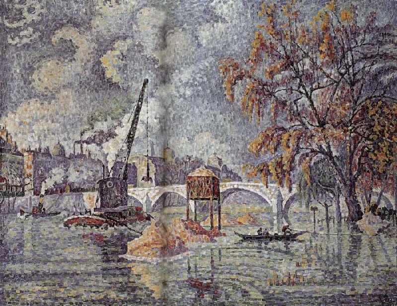 Paul Signac Bridge China oil painting art